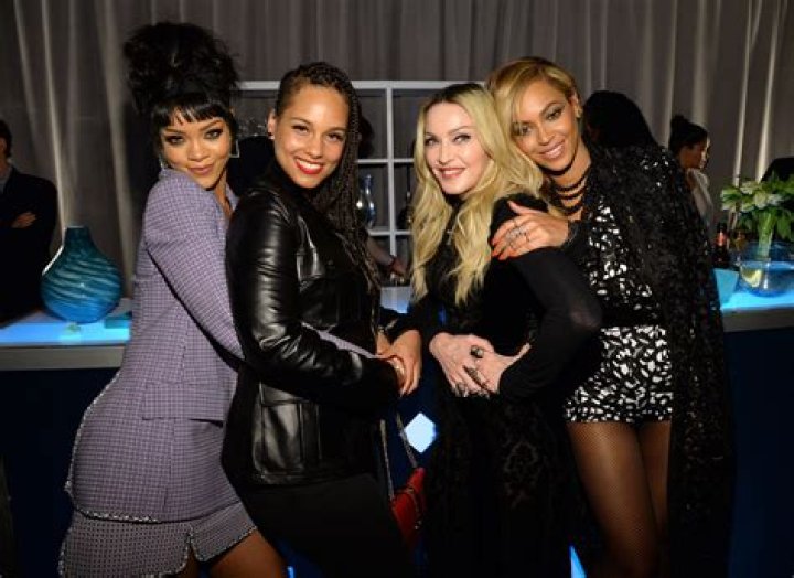 Beyonce and Madonna