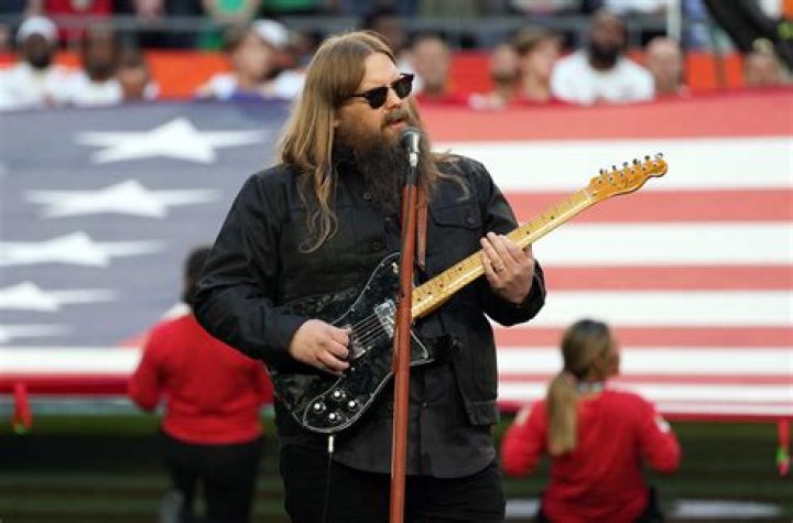 Chris Stapleton Performs For President Joe Biden in Biden in 2021