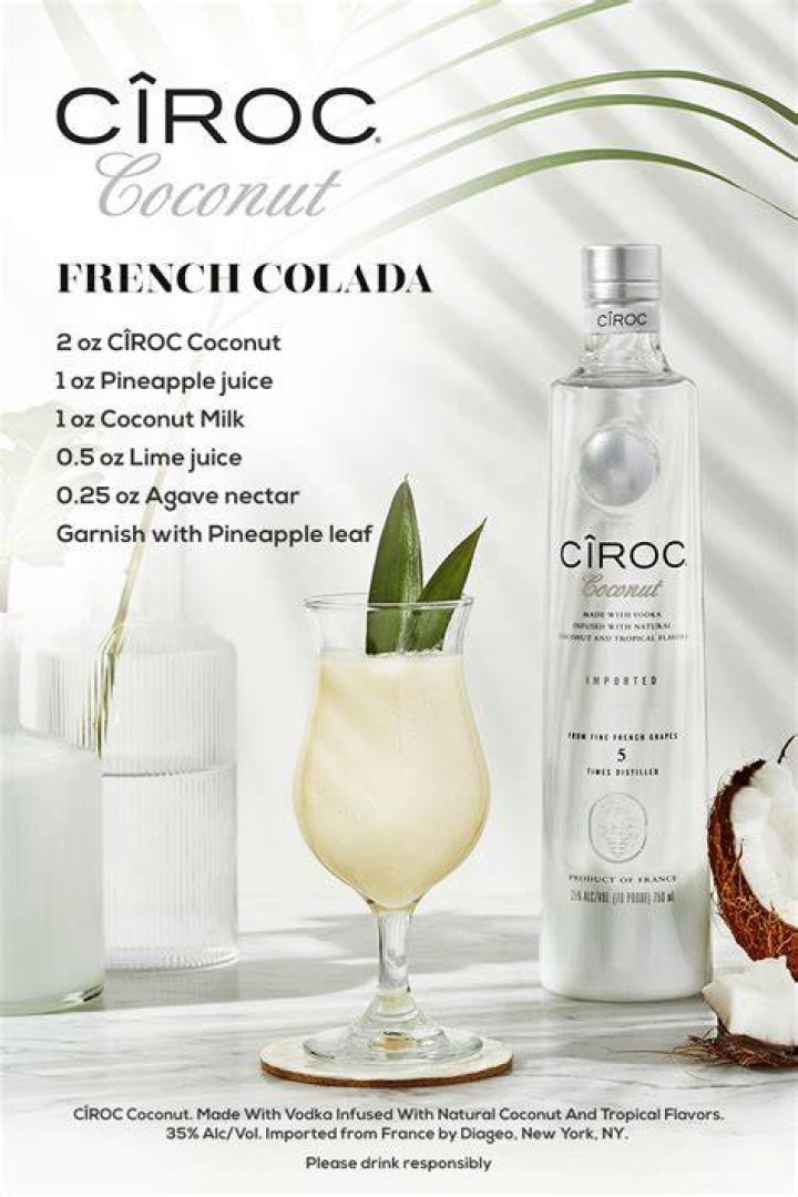 CÎROC Coconut French Colada
