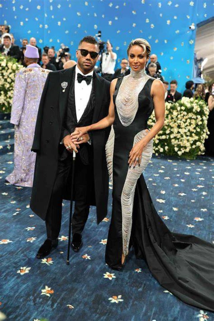 Ciara & Russell Wilson On A Red Carpet