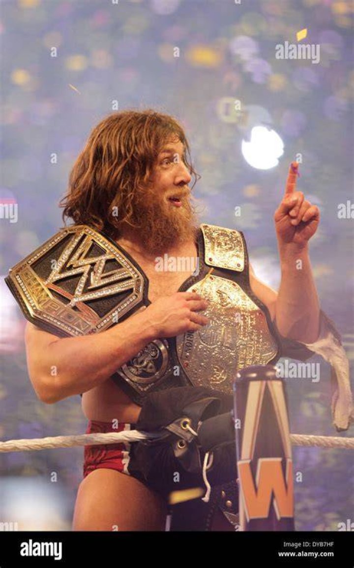 Daniel Bryan celebrates