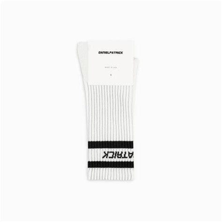 Daniel Patrick DP Logo Socks, $45, danielpatrick.us