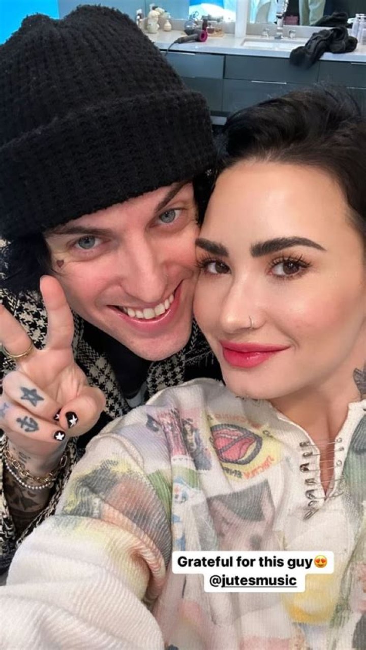 Demi Lovato & Jute$ Stop By Lavo In NYC