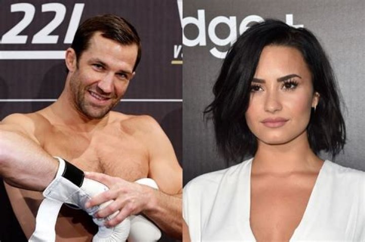 Demi Lovato dated UFC star Luke Rockhold in 2016