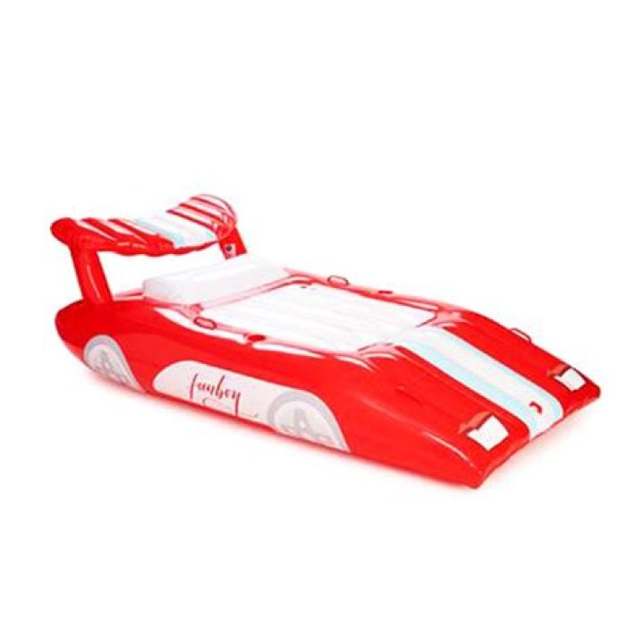 FunBoy Red Sports Car Float, $79, Funboy.com