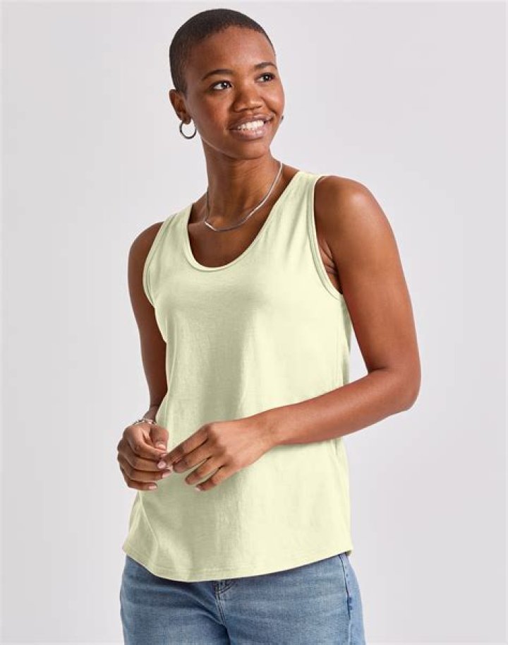 Hanes blue neon workout top