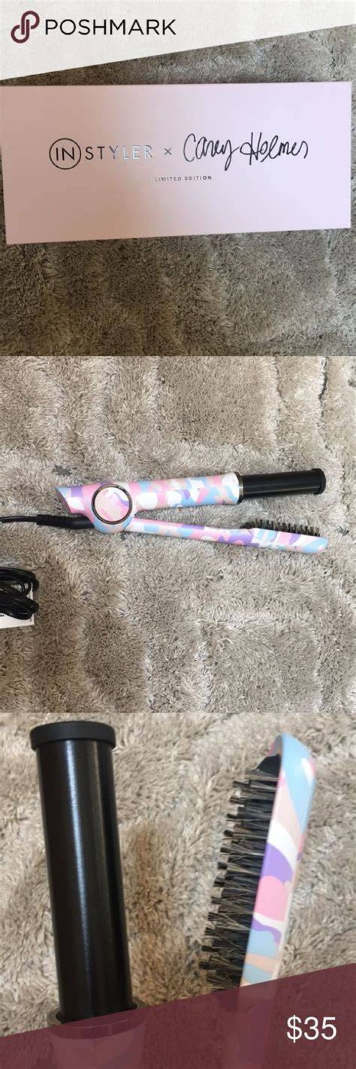 INSTYLER X CASEY HOLMES LIMITED EDITION AIRLESS, $125, InStyler.com
