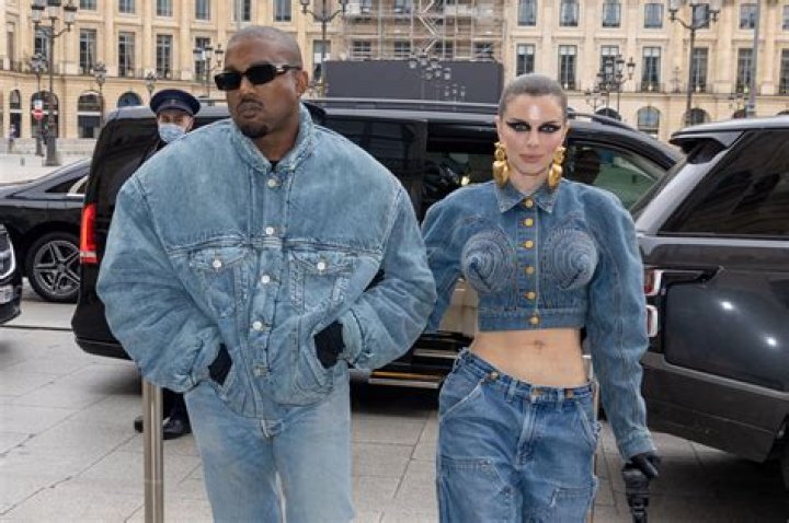 Kanye West and Julia Fox Schiaparelli show, Arrivals, Spring Summer 2022, Haute Couture Fashion Week, Paris, France - 24 Jan 2022