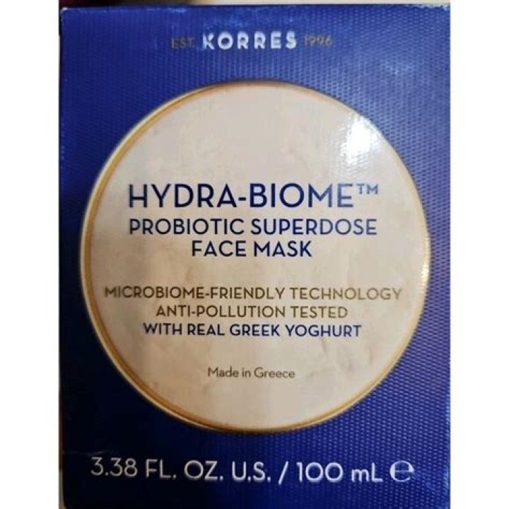 KORRES Hydra-Biome Probiotic Superdose Face Mask, $49, korresusa.com