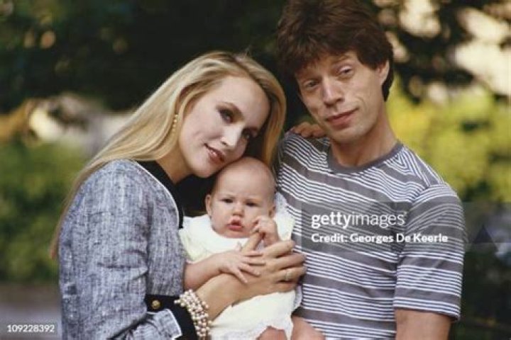 Mick Jagger & Jerry Hall In 1983