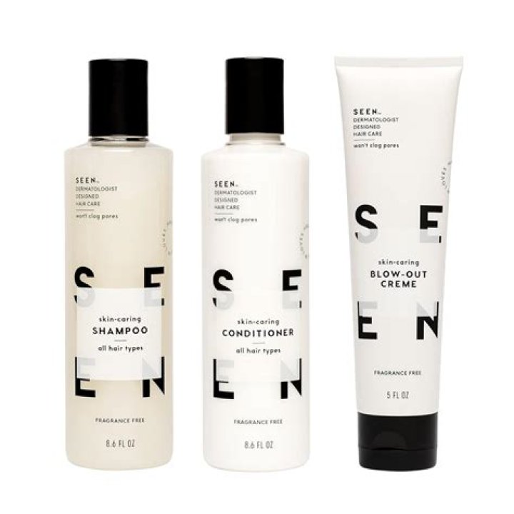 SEEN Skin-Caring Shampoo, $29, helloseen.com