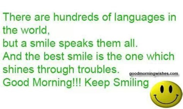 Smile!
