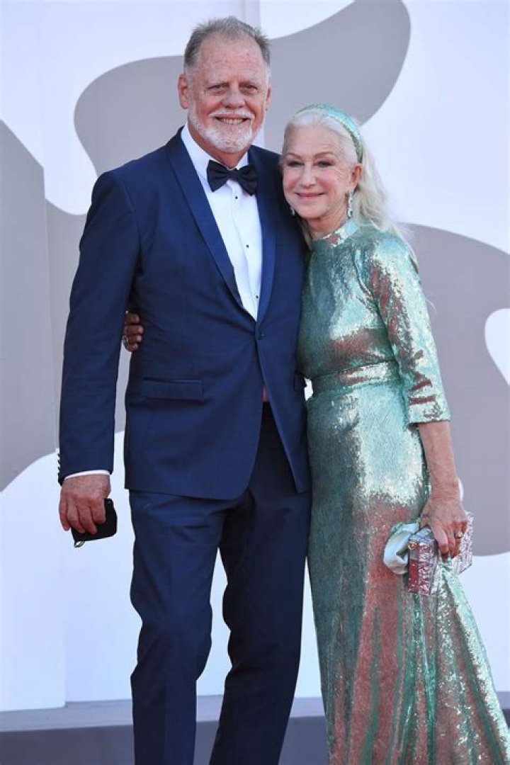 Taylor Hackford and Helen Mirren 'Parallel Mothers' premiere and Opening Ceremony, 78th Venice International Film Festival, Italy - 01 Sep 2021